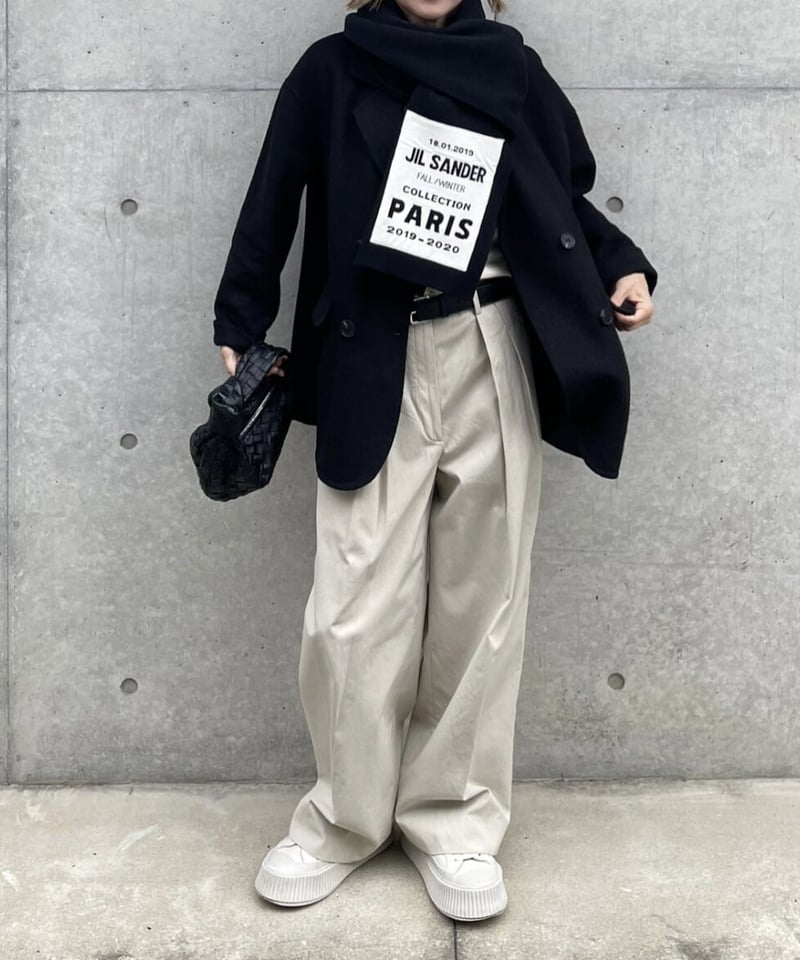 ハンドメイドウールジャケットblack | ok.soon