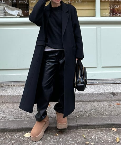 nep yarn high neck,round neck sweater