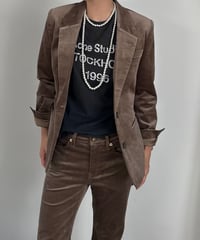 ok.soon×piccadilly velours jacket(brown)
