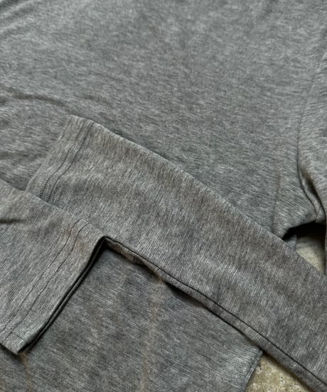 loose fitting long sleeve t gray