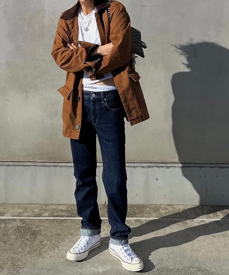 original work jacket brown