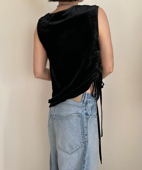 silk blend sleeveless