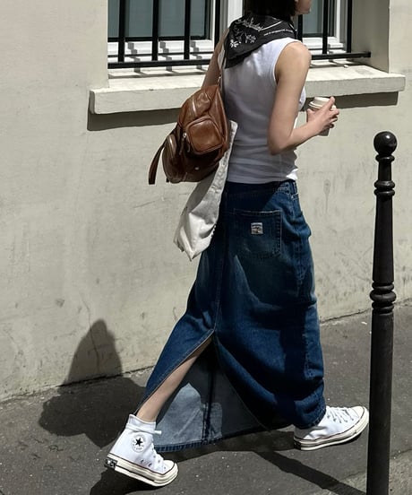 ok.soon×piccadilly OGC DENIM MAXI SKIRT