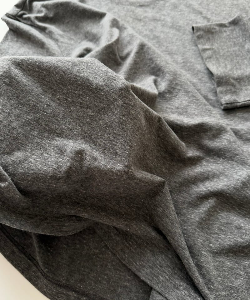 loose fit tshirt(gray/white) | ok.soon