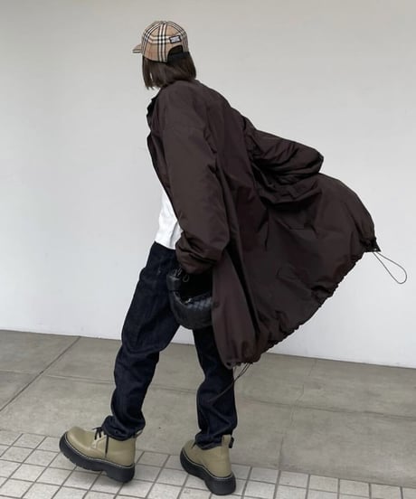 light soutien collar coat (brown)