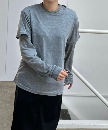 layered pairs t shirt