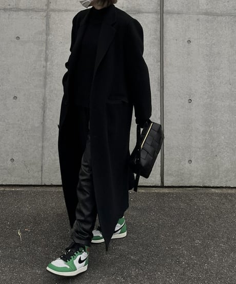 gentleman wool coat(black)