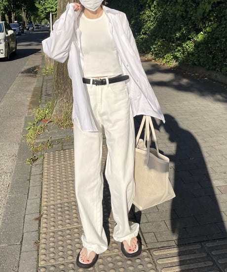 white denim