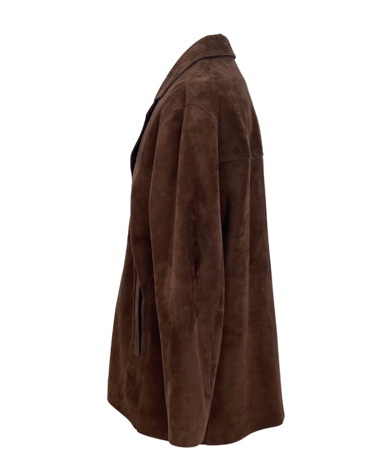 ROK ECLAIRMADE ブラウン スエード ジャンパー ROK ECLAIRMADE