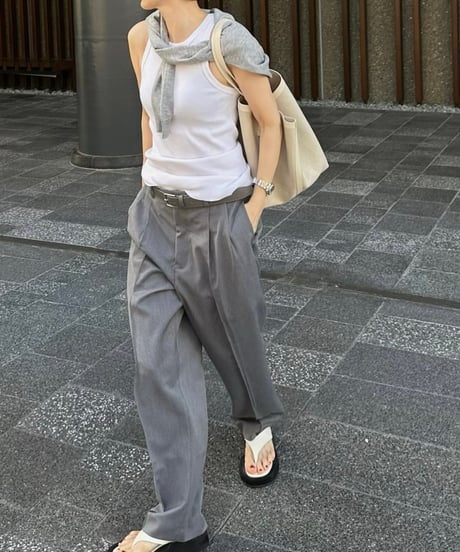 new tapered slacks