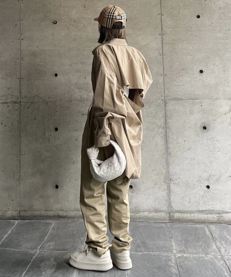 ok.soon×dickies  2tuck tapered chino pants