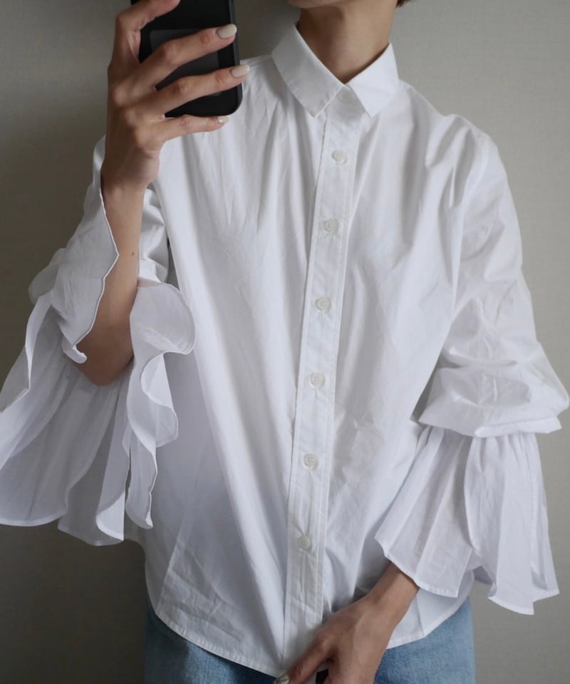 ok.soon×saaya724 tulip blouse | ok.soon