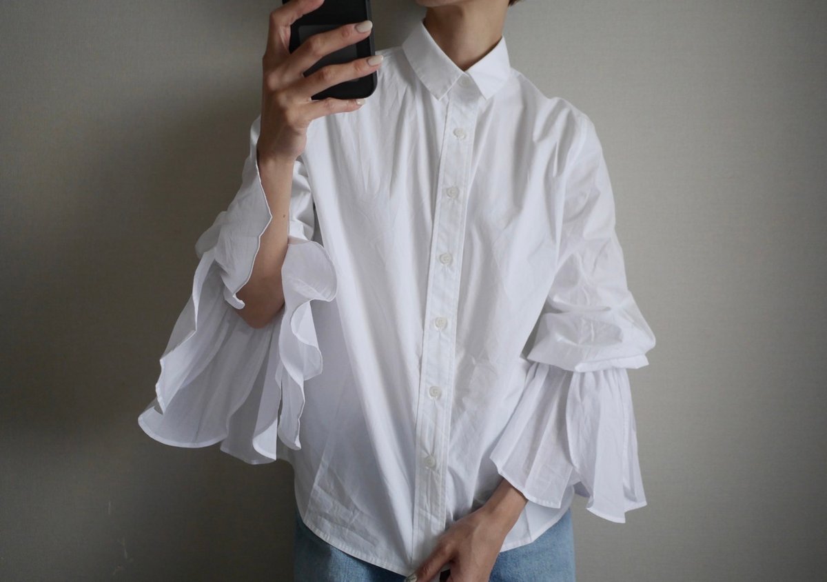 ok.soon × saaya724 tulip blouse ok.soon×saaya724 tulip blouse チューリップブラウス