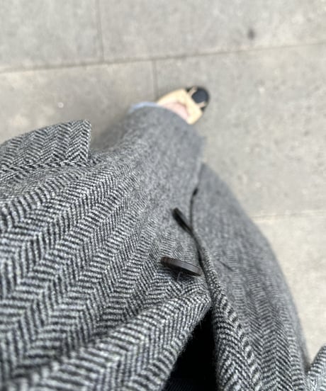 herringbone wool coat