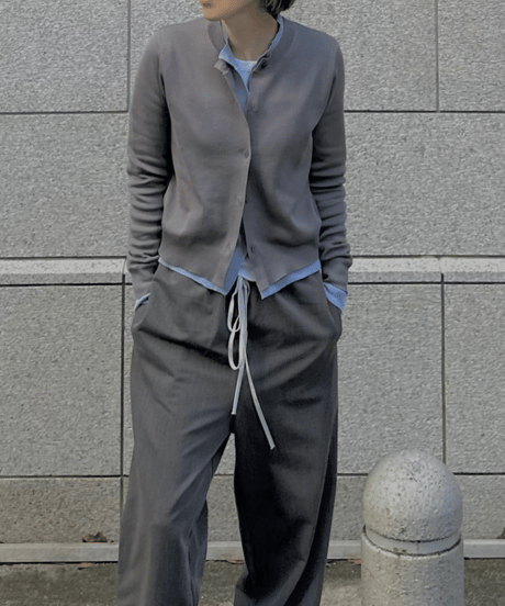 layered cardigan
