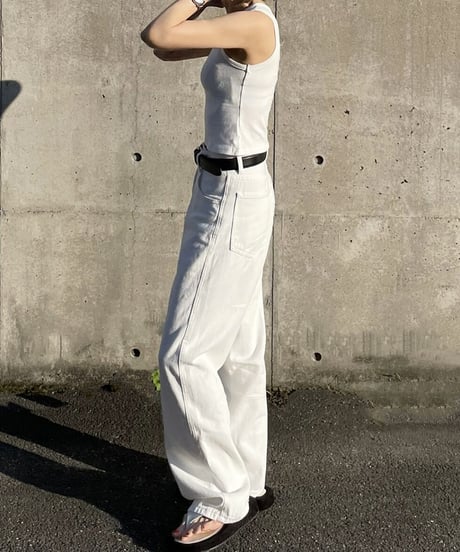 white denim