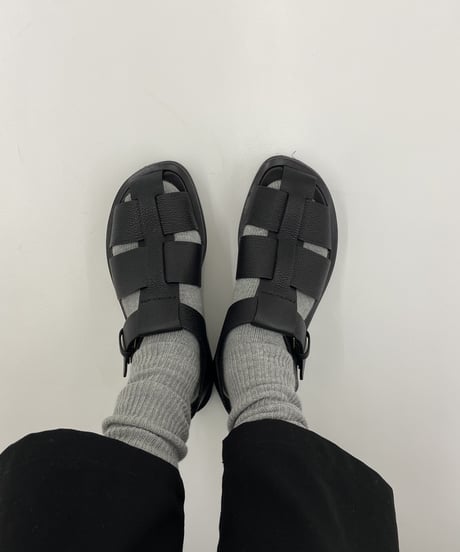 rib socks (white/black/gray/beige)