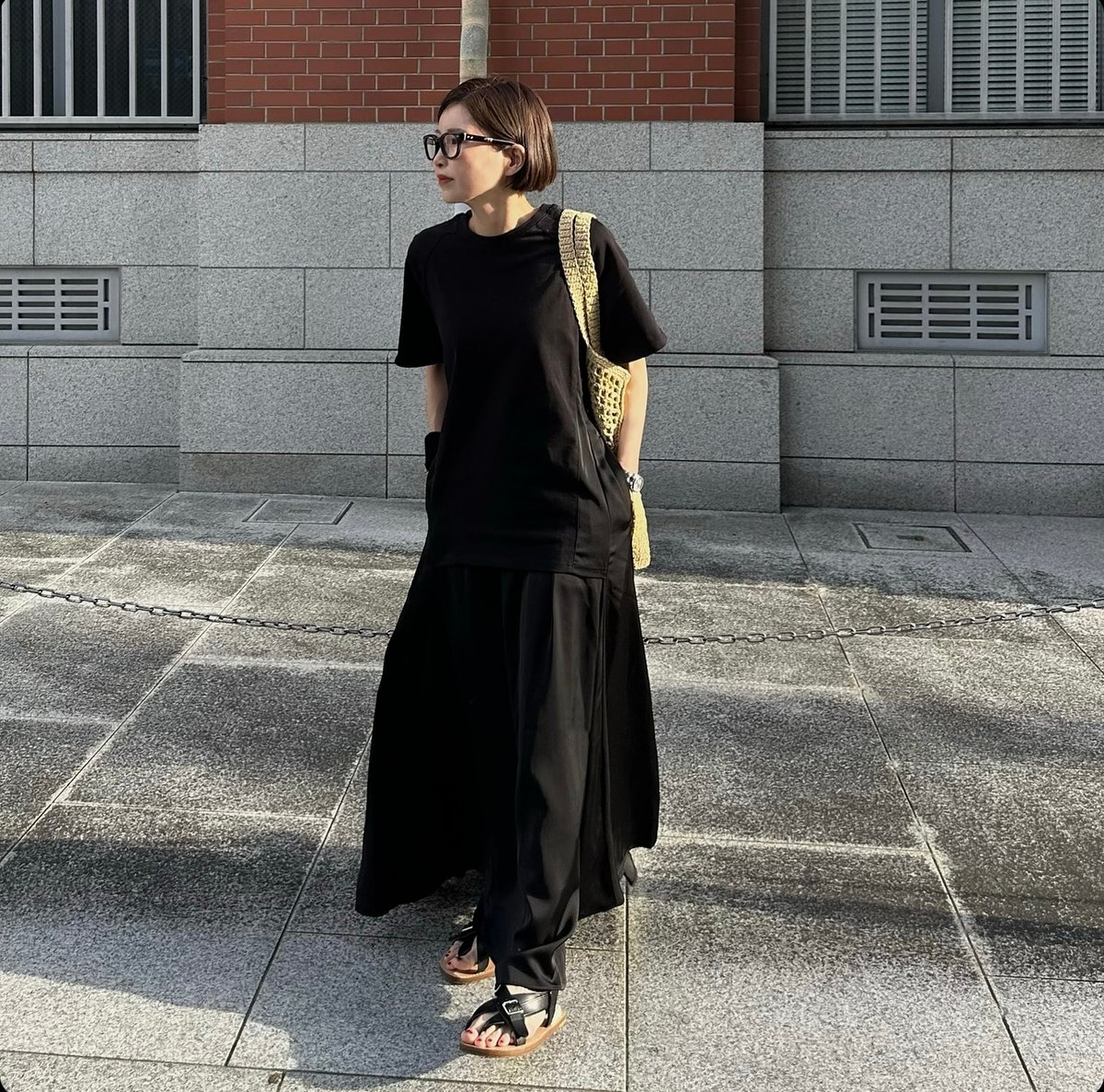 black maxi dress | ok.soon 