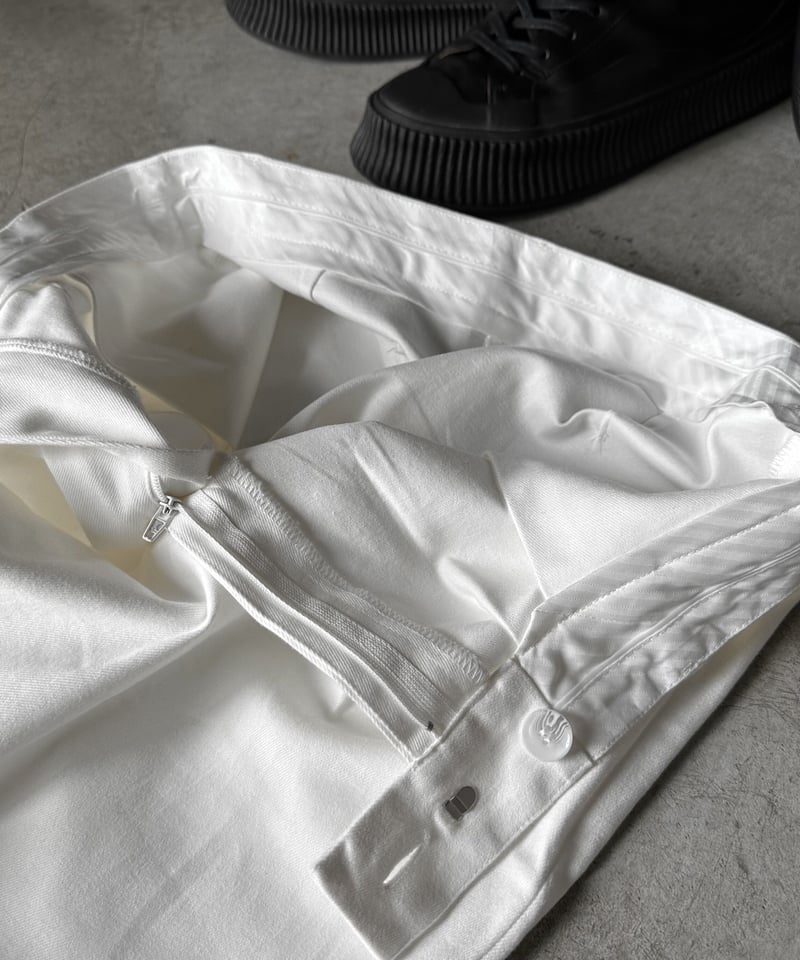 cotton white pants | ok.soon