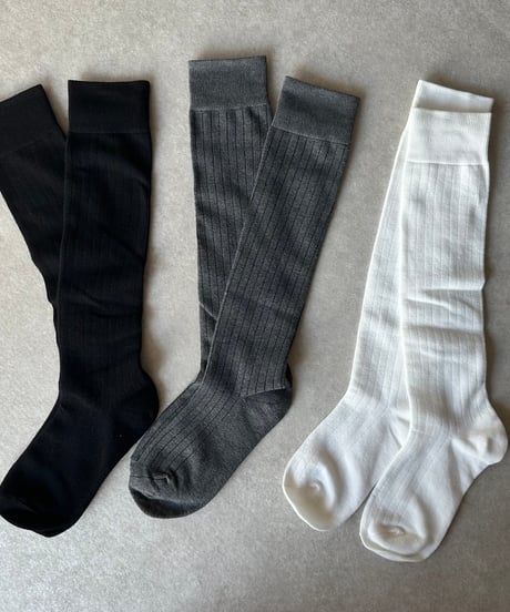 3pack lib socks(black/gray/white)