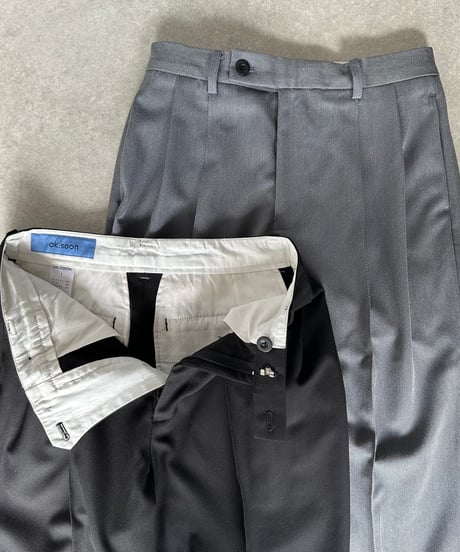 new tapered slacks