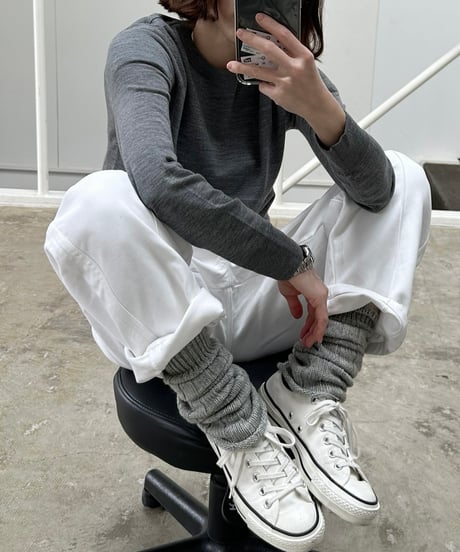 merino wool crew neck knit