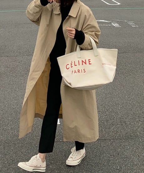 light soutien collar coat (black/beige)