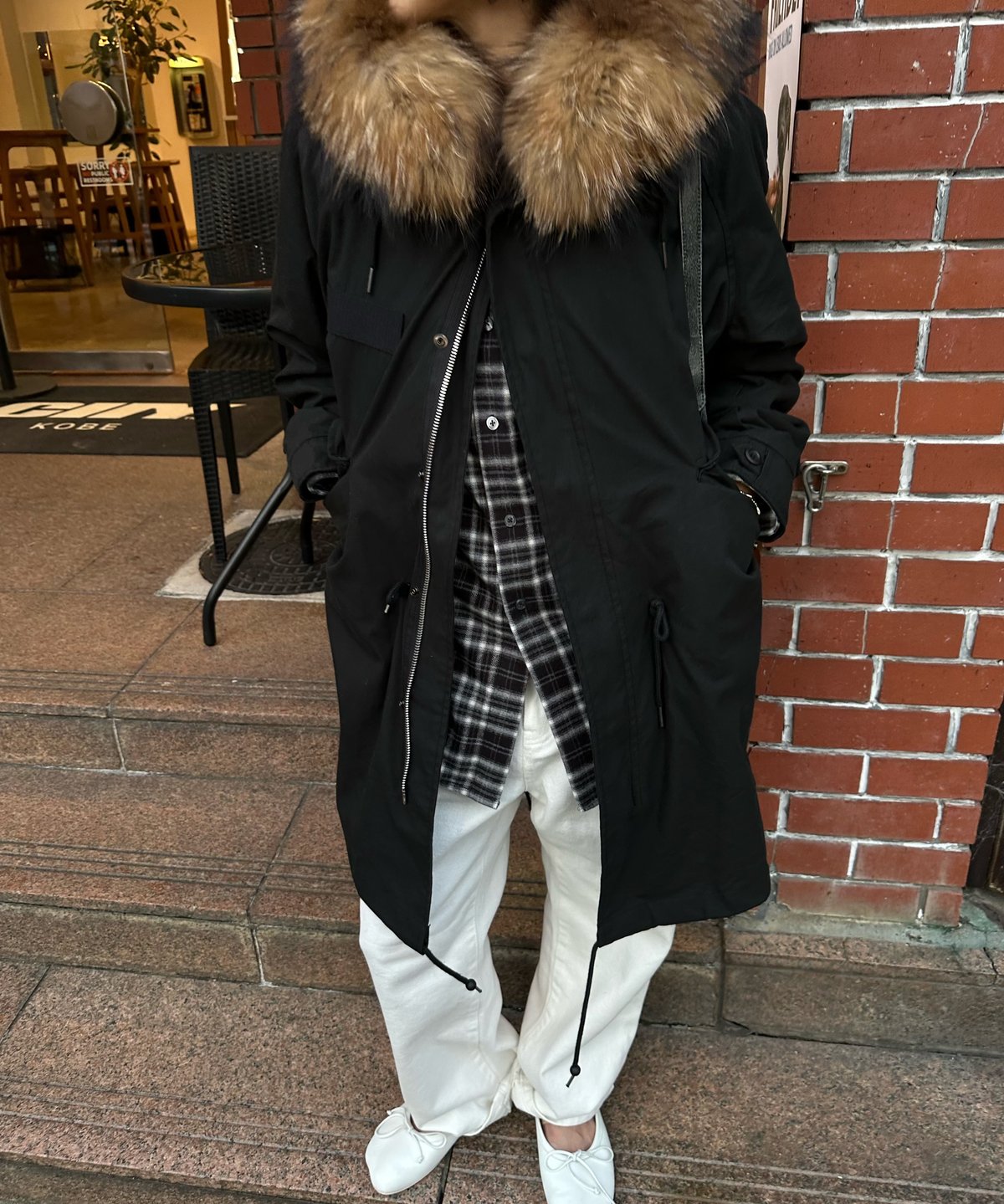【ok.soon】モッズコート　M-51 fishtail parka　ブラック M-51 fishtail parka | ok.soon