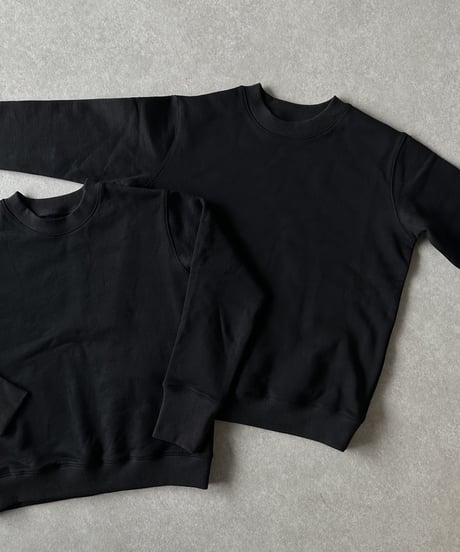 compact crew neck sweat shirt