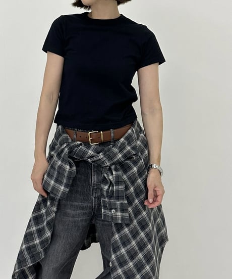 flannel check shirt