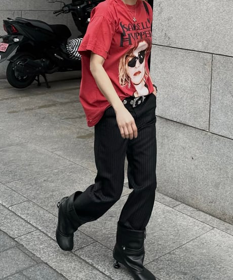 pinstripe slacks