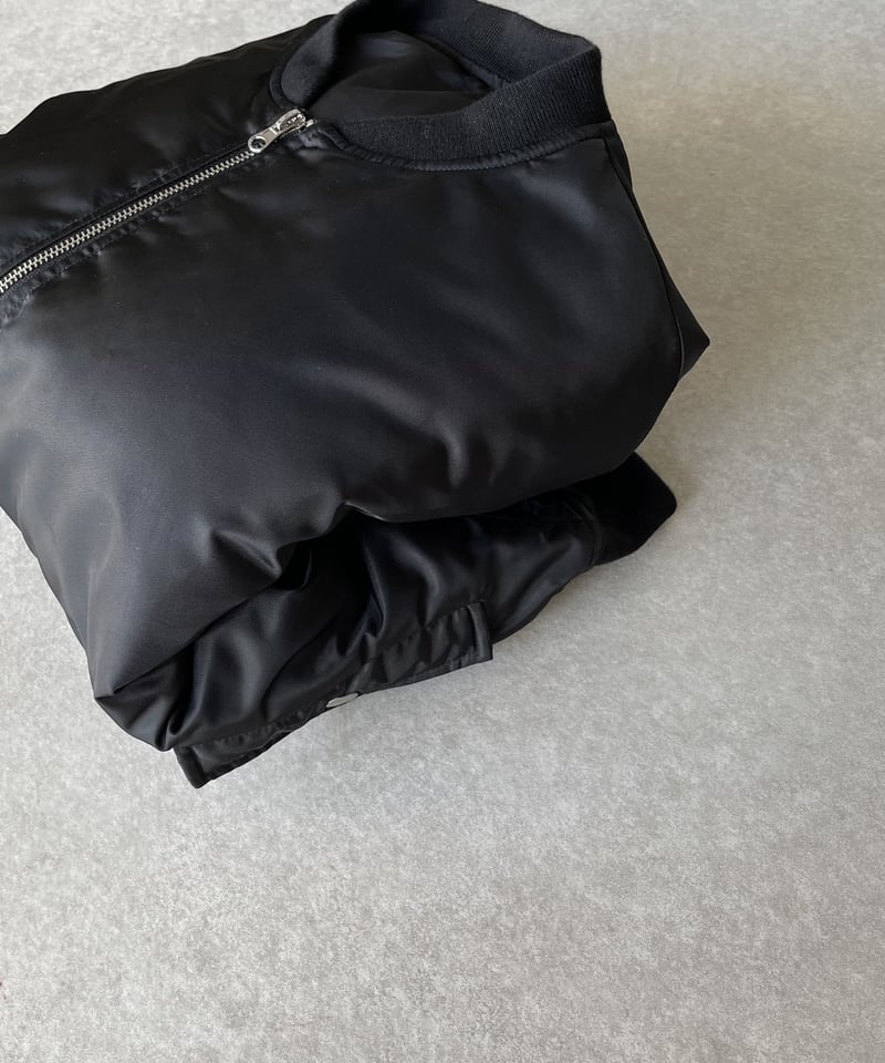 ok.soon / MA-1 ボンバーブルゾン 新品同様 bomber blouson black | ok.soon