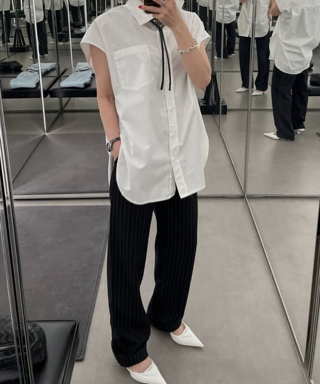 フレンチロングシャツ