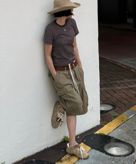 W stripe t shirt