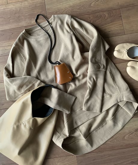 サーマルプルオーバー beige