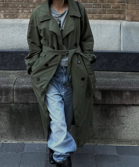 military trench coat
