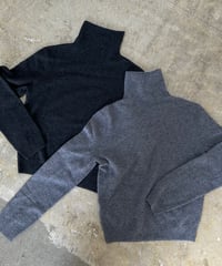 ［easy series］high neck sweater