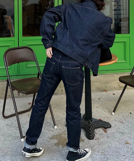 2nd original denim selvedge(indigo)