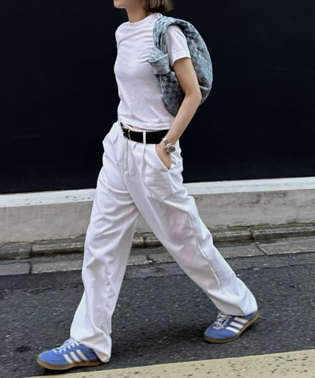 cotton white pants
