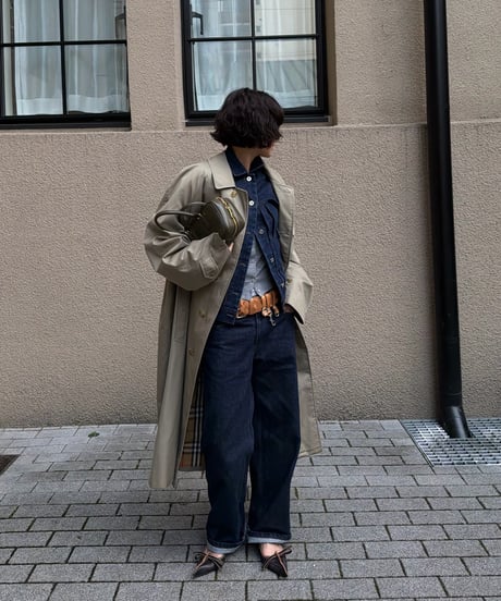 indigo denim ［pants］