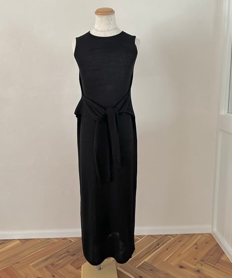 relax series linen blend maxi dress
