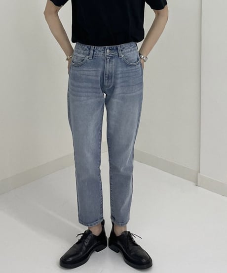 cotton slim pants denim