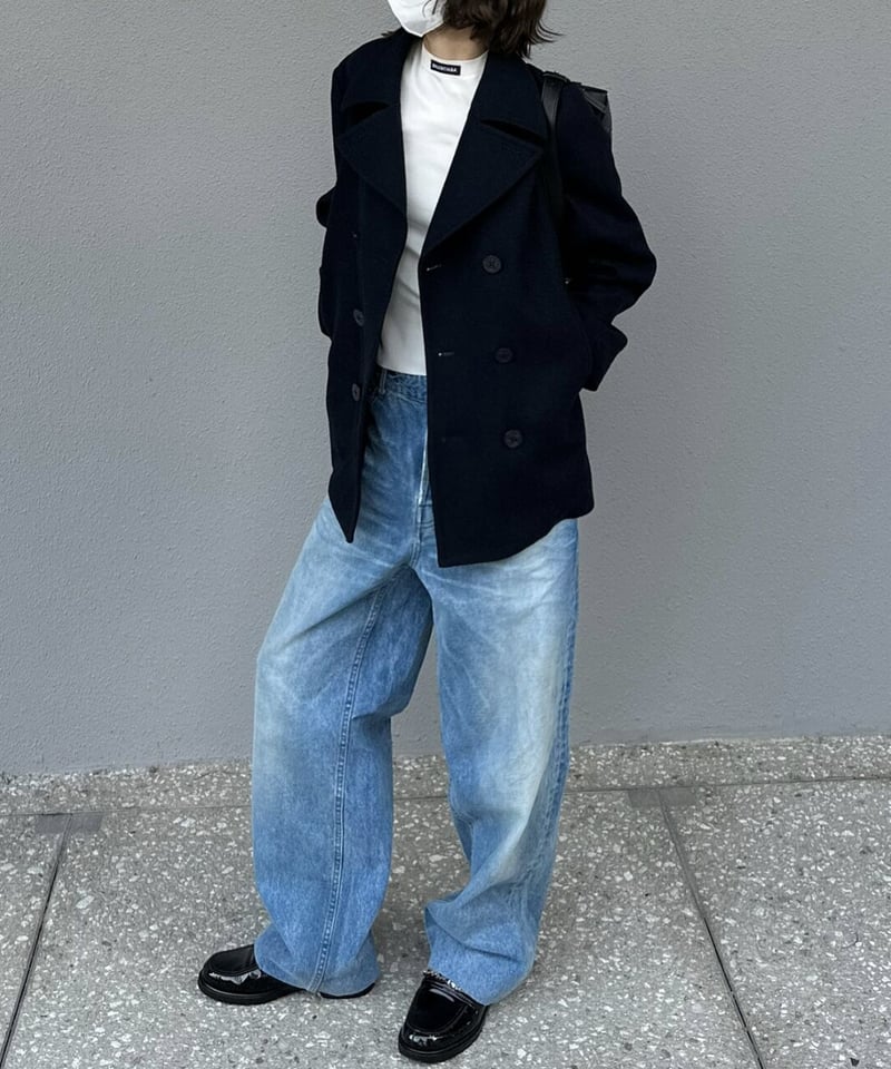 ジャケット・アウター oksoon pea coat black ジャケット・アウター oksoon pea coat black pea coat | ok.soon