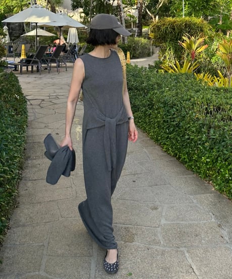 relax series linen blend maxi dress