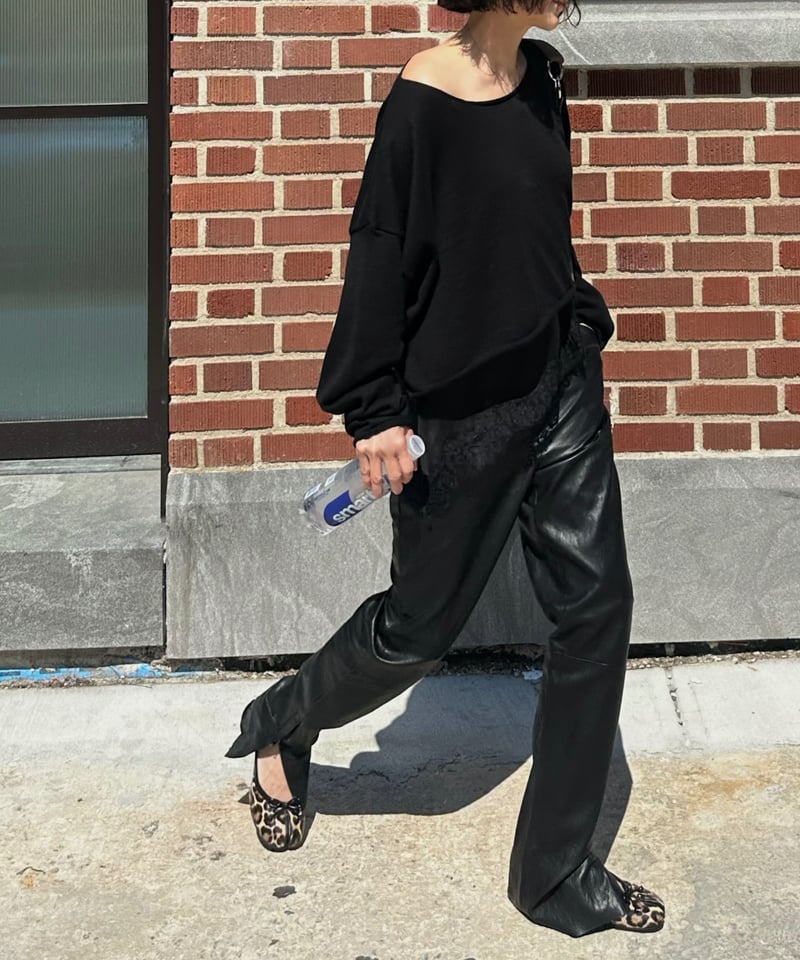 new fake leather pants | ok.soon