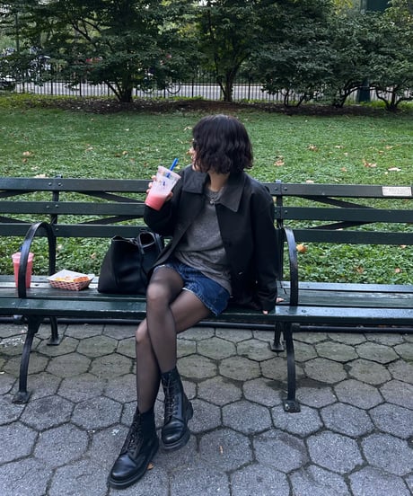 basic leather jacket