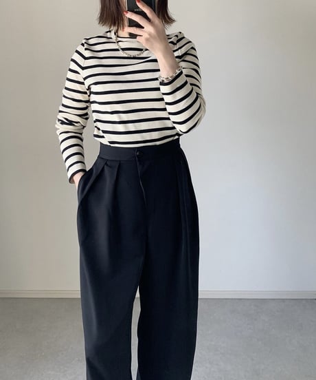ワイドカラースラックスblue,pink,black