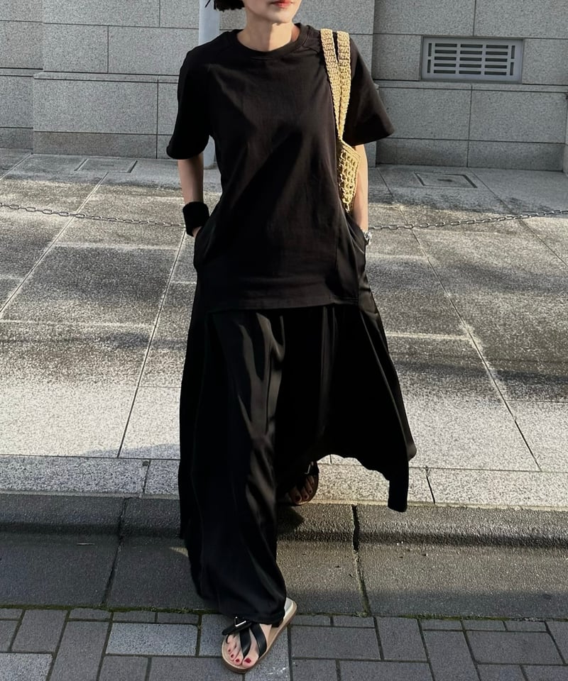 black maxi dress | ok.soon