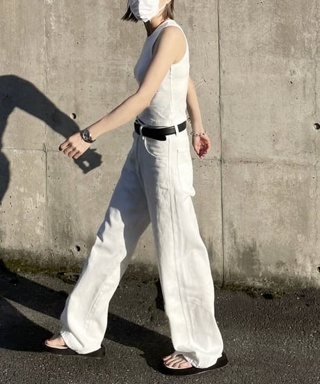 white denim
