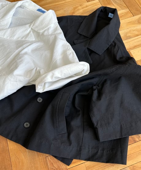 cotton linen half sleeve jacket